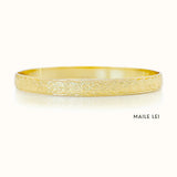 Ho’omana’o Heirloom Personalized Bangle (Maile)