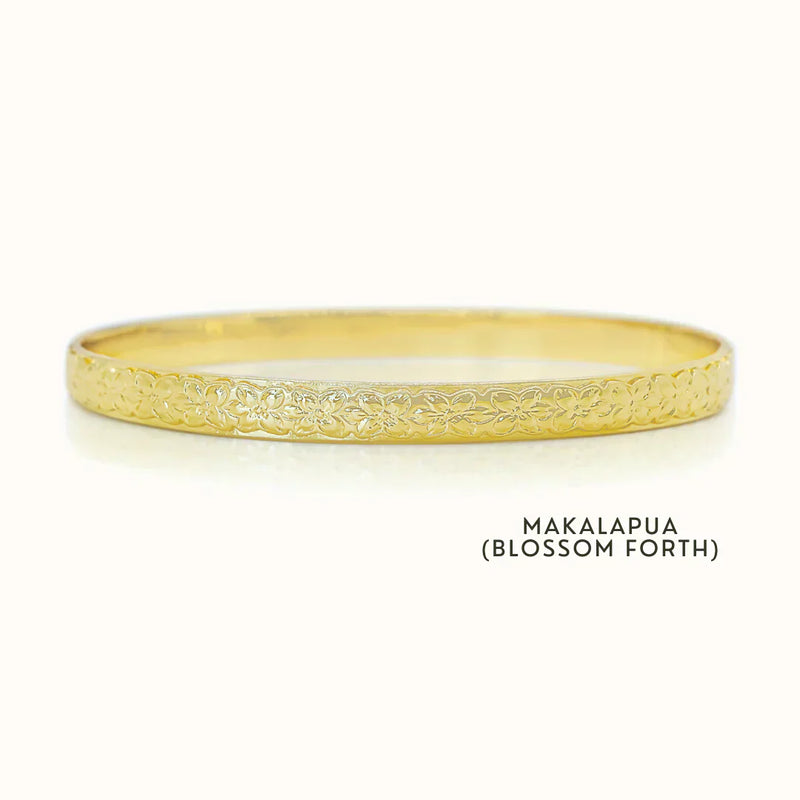 Ho’omana’o Heirloom Personalized Bangle (Makalapua)