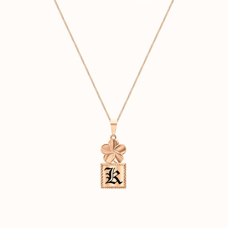 A'ala Heirloom Initial Necklace