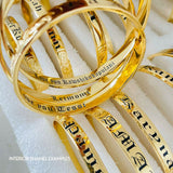 25mm Kamalani Heirloom Personalized Bangle