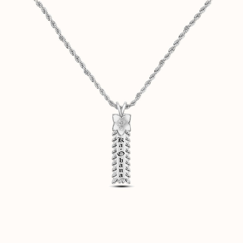 Ke'ala Heirloom Vertical Plate Necklace