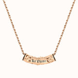 U'ilani Heirloom Personalized Barrel Slider Necklace