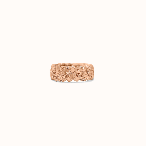 Alaka'i Heirloom Cutout Ring (18k Rose Gold Filled)