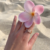 Alaka'i Heirloom Cutout Ring (18k Rose Gold Filled)