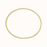 Ho'omana'o Heirloom Personalized Oval Bangle [8"+]