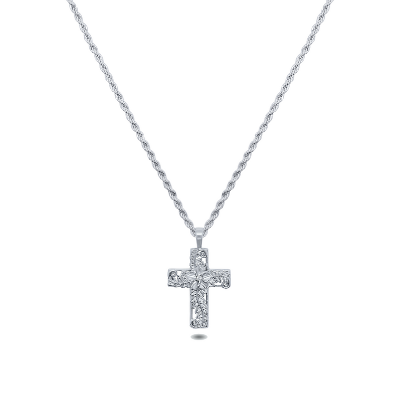 Leilani Heirloom Cross Pendant Necklace