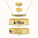 Ka 'Ohana Personalized Welcome Offer (1 Bangle, 1 Necklace, 1 Ring) [Read Description]