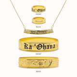 Ka 'Ohana Personalized Welcome Offer (1 Bangle, 1 Necklace, 1 Ring) [Read Description]