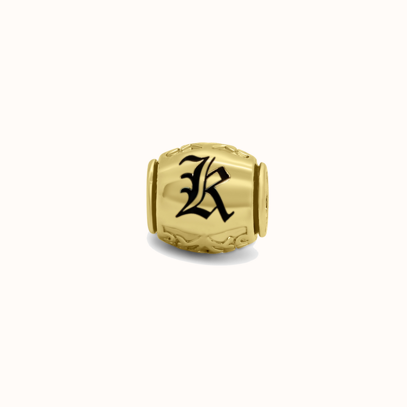 Heirloom Initial Letter Bead